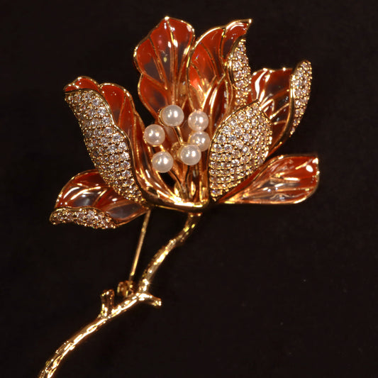 Scharlachrote Blüte