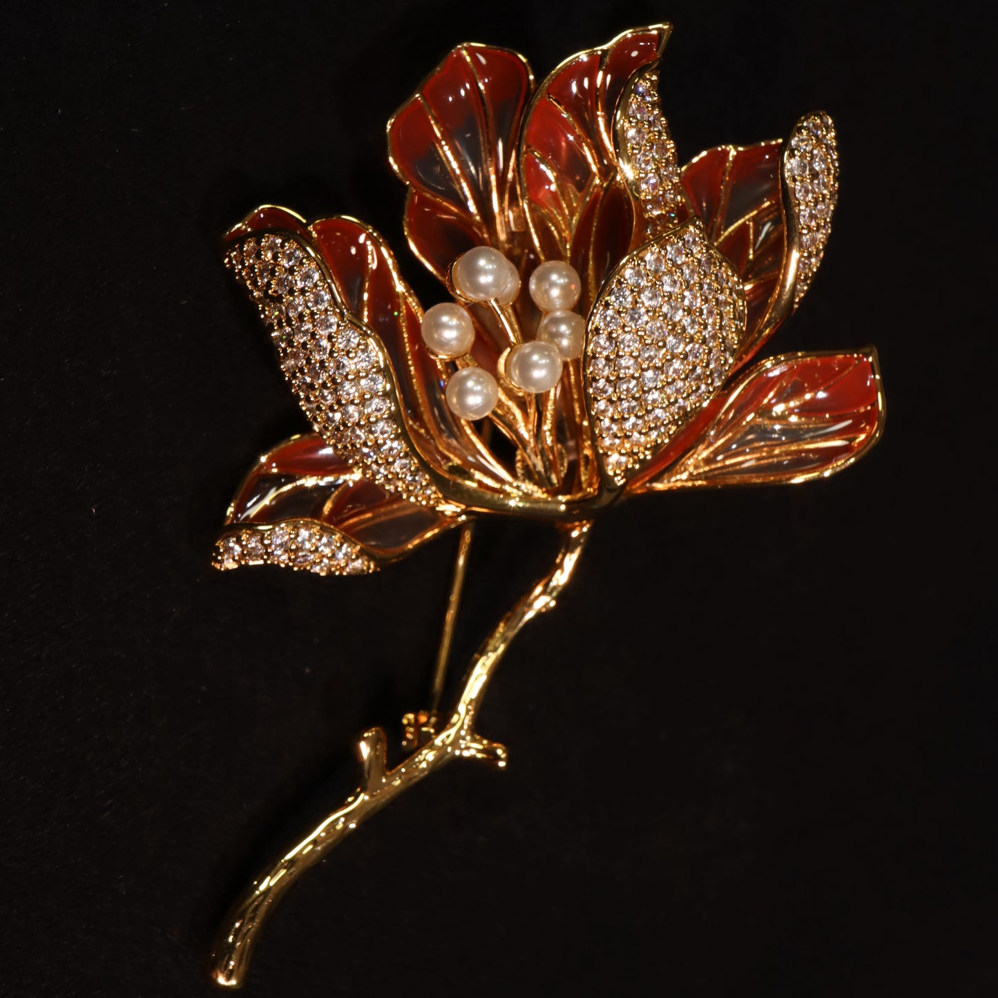 Scharlachrote Blüte