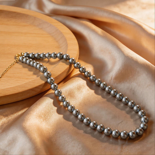S925 8mm Pearl Necklace