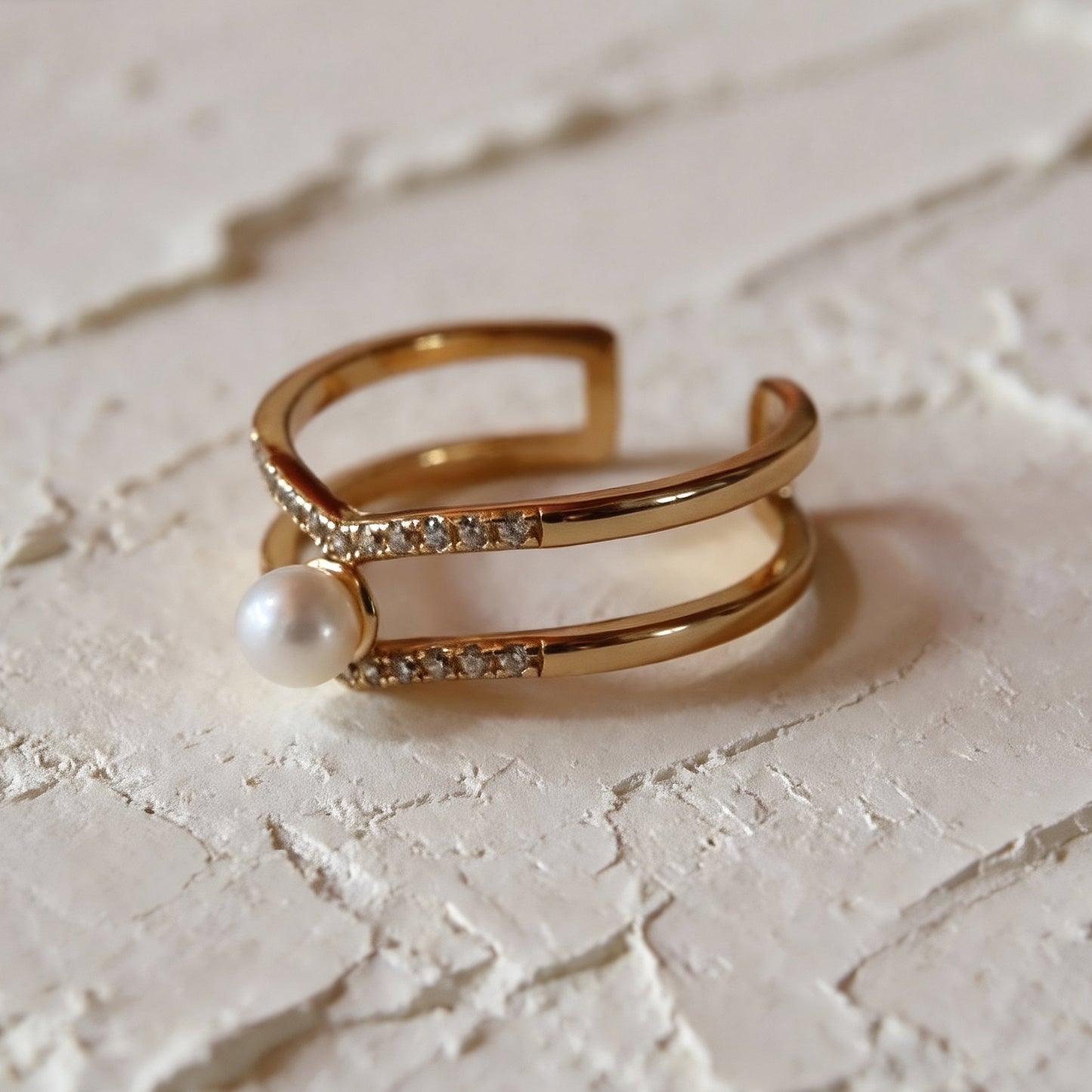 S925 Duo-Bandring