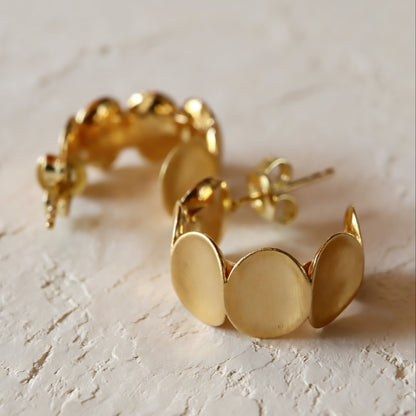 S925 The Luna Hoops