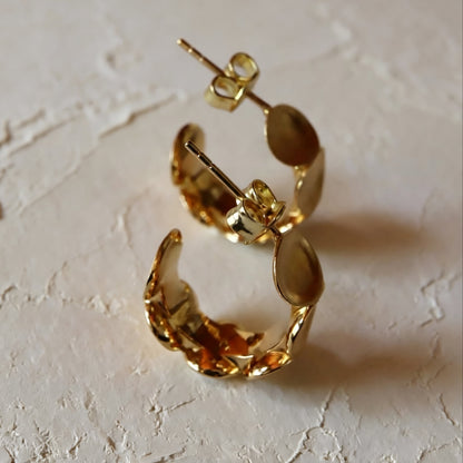 S925 The Luna Hoops