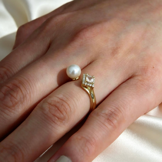 S925 Dual Orbit Ring
